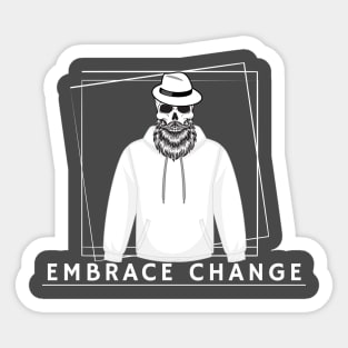 Embrace Change Sticker